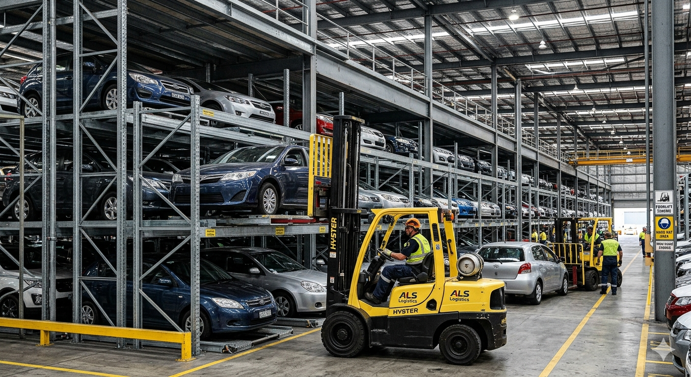 Hydraulic Cylinders at Fork Lift