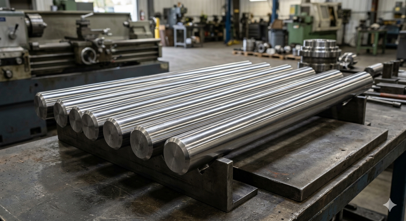 Peeled & Grounded Bars for Piston